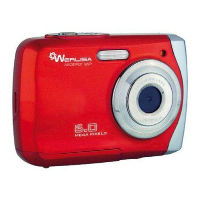 NICEPIX WP 5MP SUMERGIBLE ROJA BINO+GAFAS