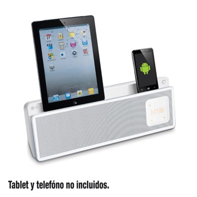 ND5521 IPOD+IPAD BLUE DUALDOCK NEGRO