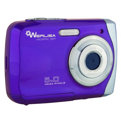 NICEPIX WP 5MP. SUMERGIBLE MORADA BINO+GAFAS