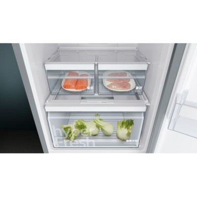 Frigorífico SIEMENS KG39NVI4P combi acero inoxidable antihuellas, 203 x 60 cm KG39NVI4P