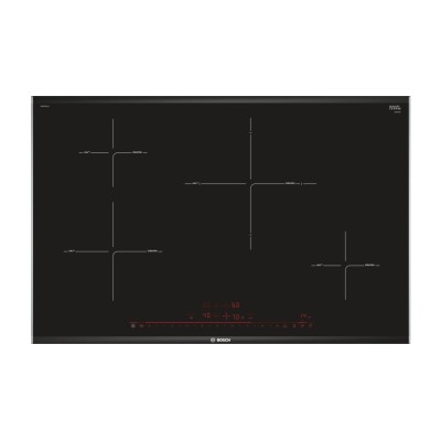 Placa de inducción BOSCH PIE875DC1E 80 cm ancho,negro