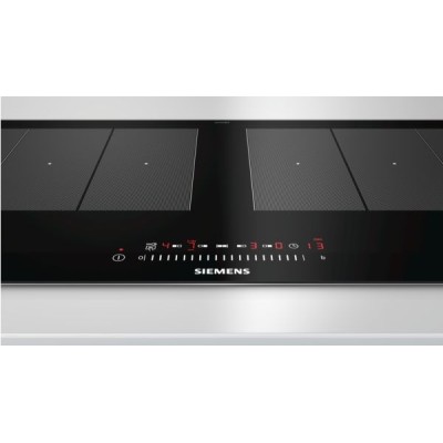 Siemens iQ700 Placa inducción 90 cm negro EX275FXB1E Siemens iQ700 Placa inducción 90 cm negro EX275FXB1E