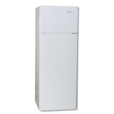 Frigorifico dos puertas rommer fv290 a+ a+ alto 160 cm ancho 54 cm blanco