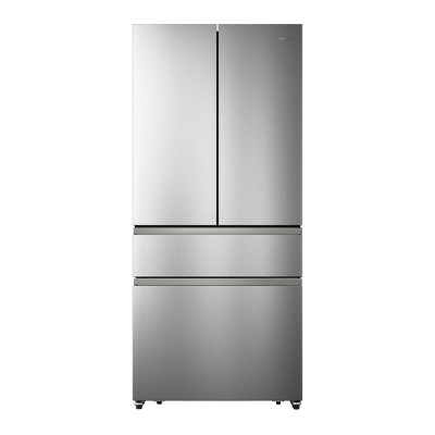 Frigorífico  HISENSE PureFlat RF540N4AI1 inox 181 x 79 x 67,5 cm con 2 cajones cat.F