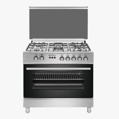 Cocina de Gas EAS Electric EFG9H60X 90 cm Inox