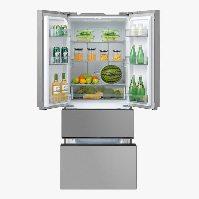 Frigorífico EAS electric  francés EMSF180AX1181x72 cm 2 puertas 2 cajones F  Inox