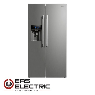 FRIGO SIDE BY SIDE EAS ELECTRIC EMSS179AX1 NF 89.5X74.5X178.8 CLASE A+ / F INOX