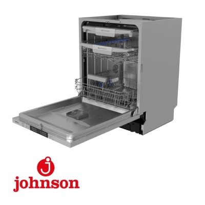 LAVAVAJILLAS JOHNSON INTEGRABLE JWAS14BINT 60CM 14 SERV. CLASE B 9 PROG. AQUA STOP INOX