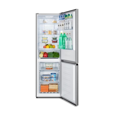 Combi Hisense RB390N4BCC No Frost, Clasificación energética C, Inox,185cm x 60cm Combi Hisense RB390N4BCC No Frost, Clasificación energética C, Inox,185cm x 60cm