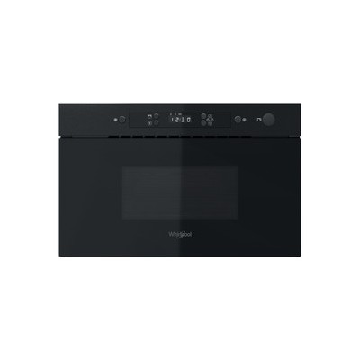 Microondas de encastre Whirlpool MBNA900B, Cristal Negro, 22L,1300W