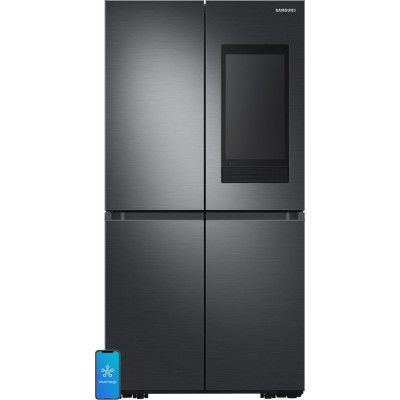 Americano Side by Side, Samsung RF65A977FSG/EF Family Hub, 91x182x72cm,cm - 637 L - Carbón