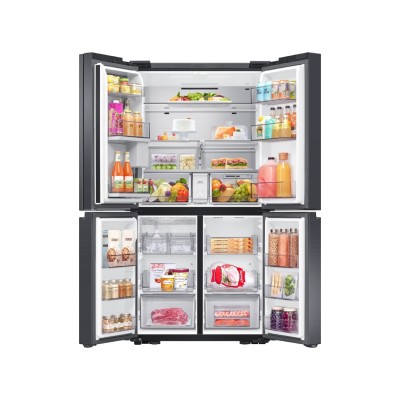 Americano Side by Side, Samsung RF65A977FSG/EF Family Hub, 91x182x72cm,cm - 637 L - Carbón