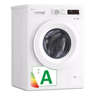 LG F4X1008NWH lavadora Carga frontal 8 kg 1400 RPM Blanco