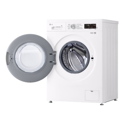 LG F4X1008NWH lavadora Carga frontal 8 kg 1400 RPM Blanco