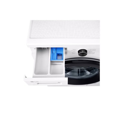 LG F4X1009NWK lavadora Carga frontal 9 kg 1400 RPM Blanco