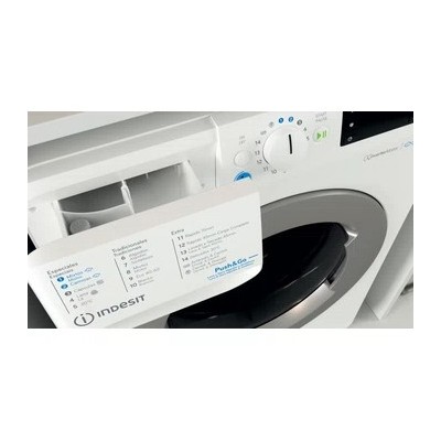 Indesit BDE 96436 WSV SPT lavadora-secadora Independiente Carga frontal Blanco D