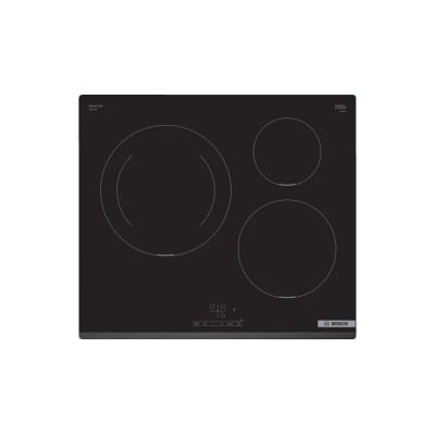 Bosch Serie 4 PUJ631BB5E hobs Negro Integrado 59.2 cm Con placa de inducción 3 zona(s)