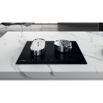 Whirlpool WB S5560 NE hobs Negro Integrado 60 cm Con placa de inducción 3 zona(s)