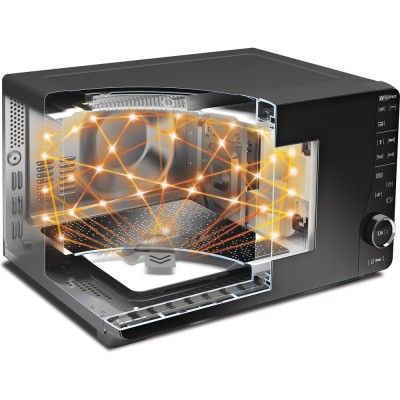 Whirlpool MWF421BL Negro Microondas combinado Sobre superficie 25 L 800 W Whirlpool MWF421BL Negro Microondas combinado Sobre superficie 25 L 800 W