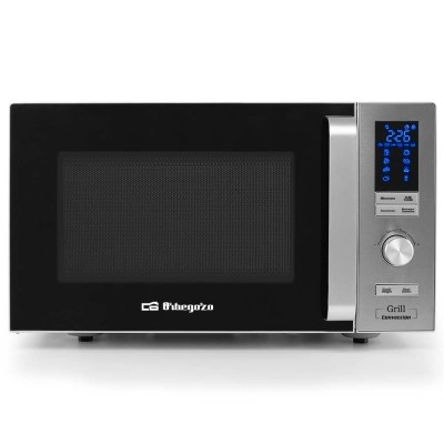 Orbegozo MIG 2528 CO microondas Acero inoxidable Microondas con grill Encimera 25 L 900 W