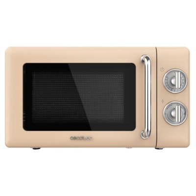 Cecotec 01704 microondas Beige Solo microondas Encimera 20 L 700 W