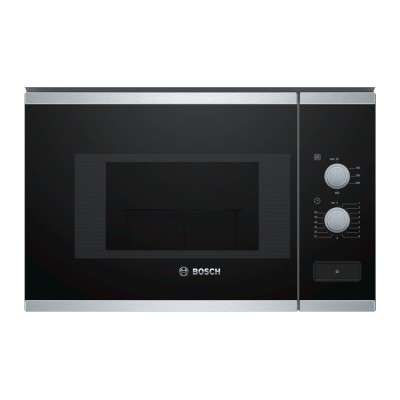 Bosch BFL520MS0 microondas Negro, Acero inoxidable Microondas combinado Integrado 20 L 800 W