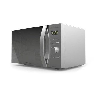 Cecotec 01544 microondas Plata Microondas con grill Encimera 30 L 1000 W