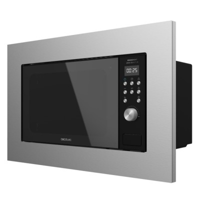 Cecotec 01380 microondas Negro, Acero Microondas con grill Integrado 20 L 700 W