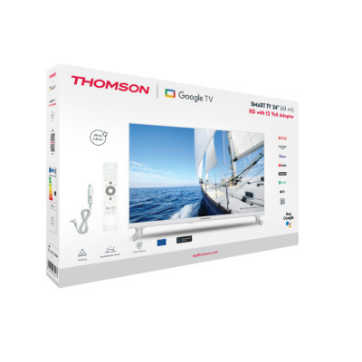 Thomson 24HG2S14CW Televisor 61 cm (24") HD Smart TV Wifi Blanco