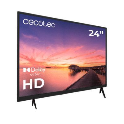 Cecotec 02610 Televisor 61 cm (24") HD Negro