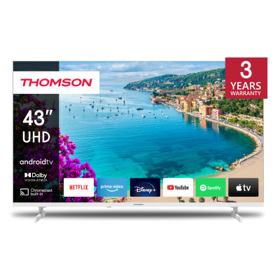 Thomson 43UA5S13W Televisor 109,2 cm (43") 4K Ultra HD Smart TV Wifi Blanco