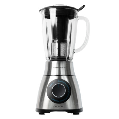 Cecotec Power Black Titanium 1300 Perfectmix 1,8 L Batidora de vaso 1300 W Negro, Titanio