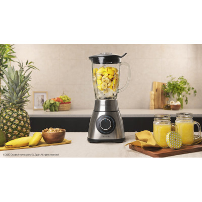 Cecotec Power Black Titanium 1300 Perfectmix 1,8 L Batidora de vaso 1300 W Negro, Titanio