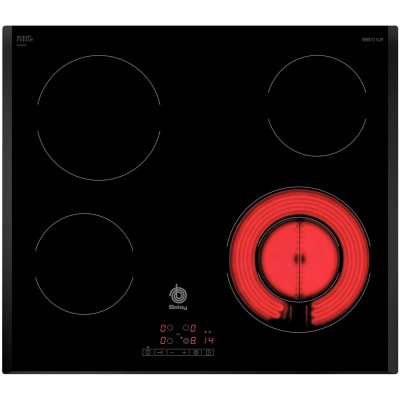 Balay 3EB721LR hobs Negro Integrado Cerámico 4 zona(s)