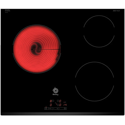 Balay 3EB714LR hobs Negro Integrado Cerámico 3 zona(s)