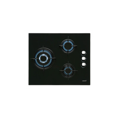 CATA CI 6021 BK Negro Integrado 60 cm Encimera de gas 3 zona(s)