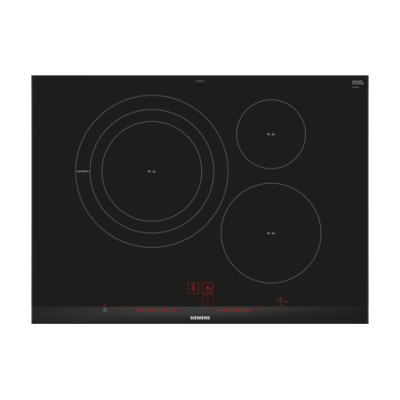 Siemens EH775LDC1E hobs Negro Integrado Con placa de inducción 3 zona(s)