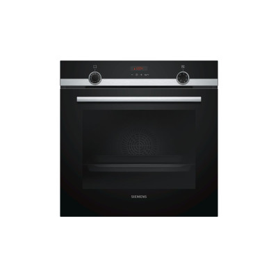 Siemens iQ300 HB574AER0 horno 71 L 3600 W Negro, Acero inoxidable