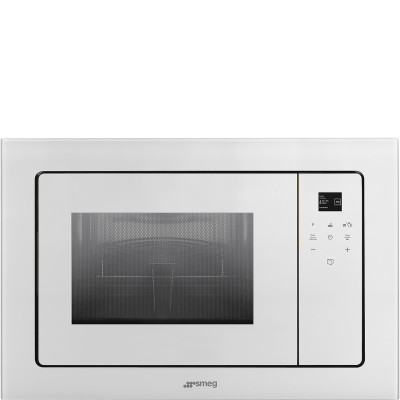 Smeg FMI120B2 microondas Blanco Microondas con grill Integrado 20 L 800 W