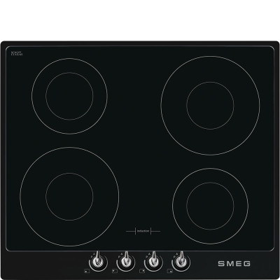 Smeg Victoria SI964NM hobs Negro Integrado 60 cm Con placa de inducción 4 zona(s)