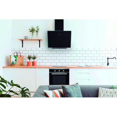 Midea MH90A3200B-ES campana De pared Negro 800 m³ h