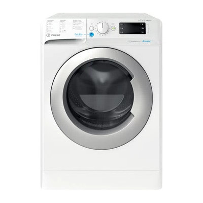 Indesit BDE 86435 9WS SPT lavadora-secadora Independiente Carga frontal Blanco D