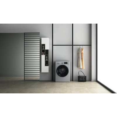 Whirlpool FFWDD 1174269 SBV lavadora-secadora Independiente Carga frontal Plata D