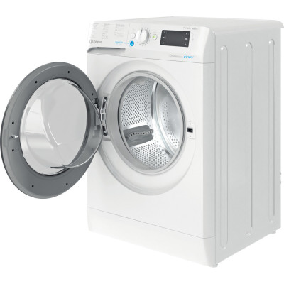 Indesit BDE 961483X WK SPT N lavadora-secadora Independiente Carga frontal Blanco D