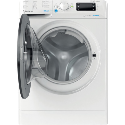 Indesit BDE 961483X WK SPT N lavadora-secadora Independiente Carga frontal Blanco D