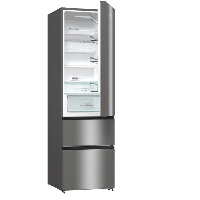 Hisense RM469N4ACD nevera y congelador Independiente 368 L D Acero inoxidable