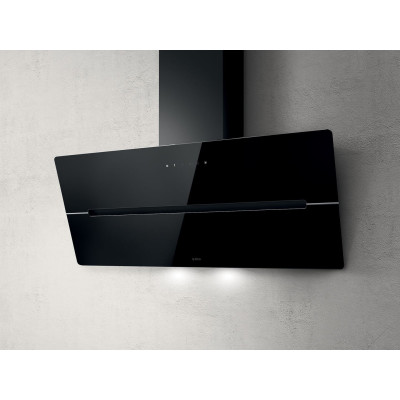 Elica WISE BL A 90 De pared Negro 691 m³ h