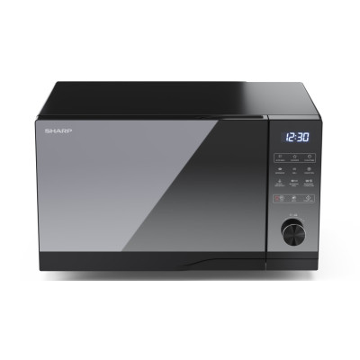 Sharp YC-GC52BE-B microondas Negro Microondas combinado Encimera 25 L 900 W