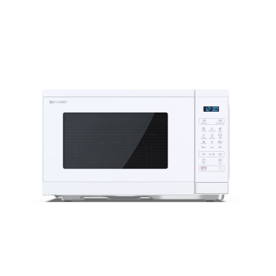 Sharp YC-MG252AE-C microondas Blanco Microondas con grill Encimera 25 L 900 W