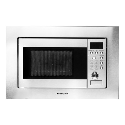 Aspes AMWI2800DGX microondas Acero inoxidable Microondas con grill Integrado 20 L 800 W